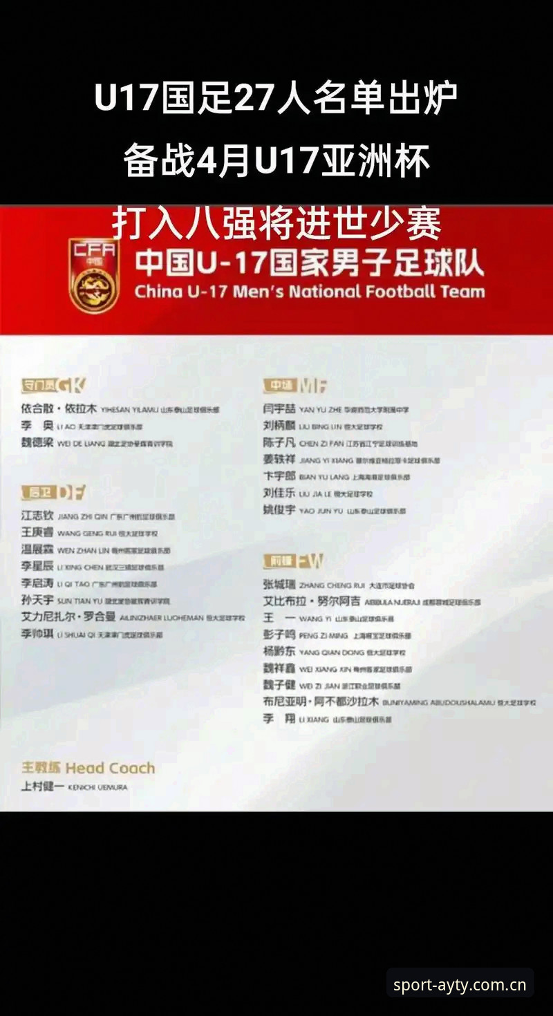 U17世界杯分组全面解析：中国足球少年军的突围之路与赛事看点